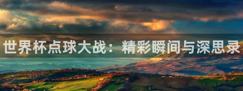 世界杯亚洲区预选赛：世界杯点球大战：精彩瞬间与深思录