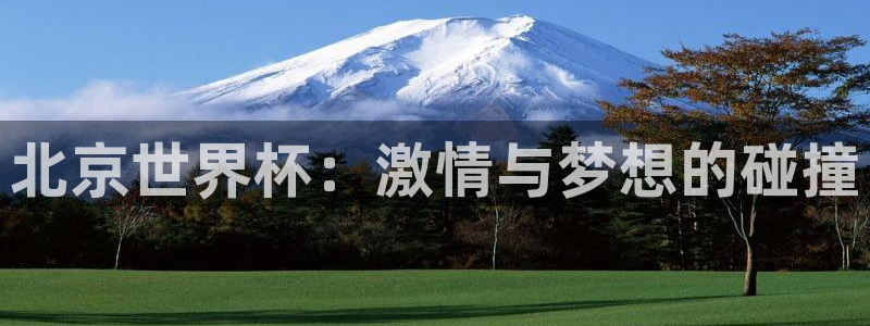 2026世界杯亚洲预选赛：北京世界杯：激情与梦想的碰撞